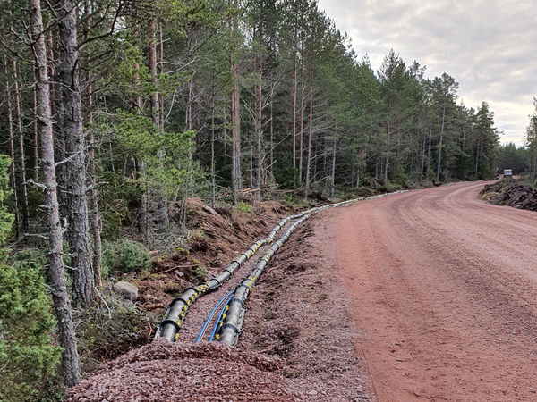 Greenpipe Fornece Condutas de Proteção para Parque  Eólico em Åland